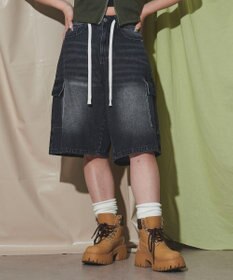 WEGO ドロストカーゴハーフパンツ