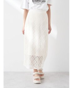 earth music&ecology モチーフナロースカート