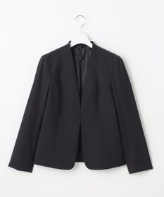 J.PRESS LADIES BAHARIYE SOLID ノーカラー ジャケット