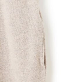 23区 S 【洗える】カシミヤブレンド タートルネック ニットワンピース