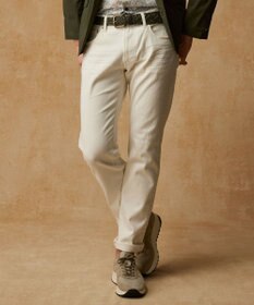 JOSEPH ABBOUD 【キングサイズ・サスティナブル/岡山産デニム】オゾンハイパワーデニム パンツ