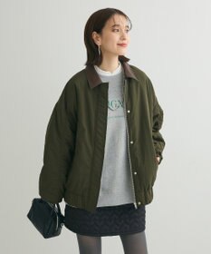 Green Parks ・ＥＬＥＮＣＡＲＥ　ＤＵＥ　フェイクレザーエリブルゾ