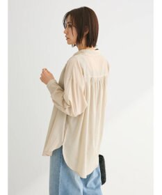 Green Parks インド綿 ボイルゆったりシャツ