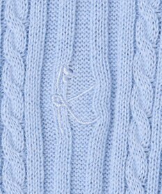 組曲 KIDS 【150-160㎝】フラワードット リブニット