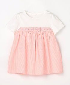 組曲 KIDS 【150-170㎝】 フラワーリボンチュニック