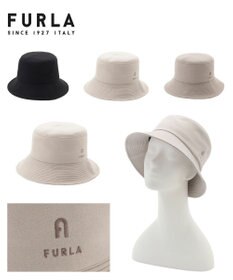 MOONBAT 【洗える】FURLA(フルラ) 中つば平天ハット UV 日本製
