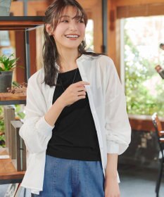 Tiaclasse シアーシャツ＋タンクトップセット（2点セット）