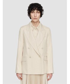 JOSEPH ビスコースツイル　ダブルブレステッドジャケット