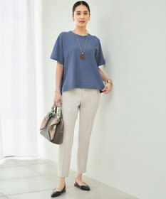 自由区 フラワープリントレター スカーフ