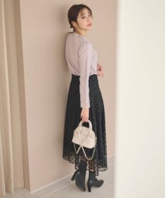 Feroux レースコンビ ニット