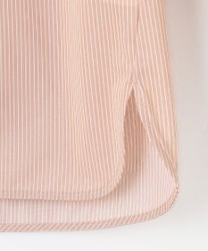 J.PRESS LADIES 【WEB限定カラーあり・洗える・イージーケア】 アーネストストライプ スリットネック カットソー