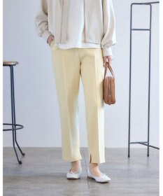 UNFILO ハイウエストテーパードパンツ