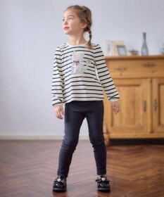 ANY KIDS ミラクルスパンコール 長袖 Tシャツ