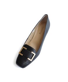 Pointer 日本製 本革バックルパンプス