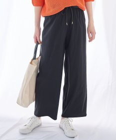 ANY 【新色追加/洗濯機可/ウエストゴム/接触冷感/UVケア/6色展開】清涼リラックスパンツ