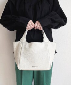 Hekhèr Le Style de Vie 【日本製/セレモニーにも】シュリンクレザー ハンドバッグ small