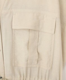 YECCA VECCA ミリタリースキッパーシャツワンピース