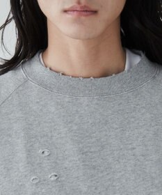 WEGO ダメージプルオーバースウェット