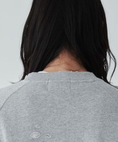 WEGO ダメージプルオーバースウェット