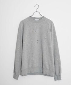 WEGO ダメージプルオーバースウェット