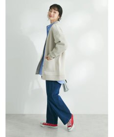 CRAFT STANDARD BOUTIQUE 裏起毛デニムワイドパンツ