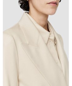JOSEPH ビスコースツイル　ダブルブレステッドジャケット