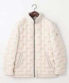 JOSEPH ABBOUD 【軽量/ポケッタブル/撥水】 2WAYストレッチ・パッカブル ダウン ブルゾン