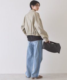 AMERICAN HOLIC 襟付きショート丈ブルゾン