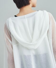 GRACE CONTINENTAL メッシュニットフーディー