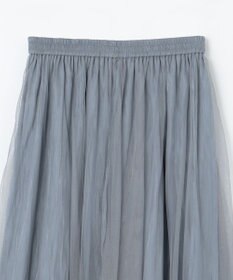 ANY 【ウエストゴム】シャイニーチュールスカート