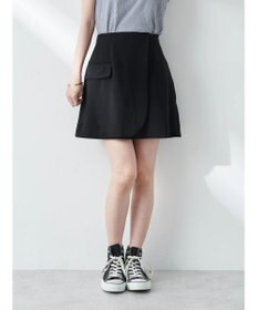 earth music&ecology ラップミニスカート