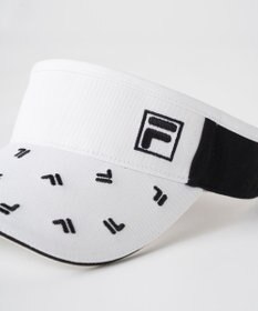 FILA GOLF／marie claire 【FILA GOLF】 総柄サンバイザー