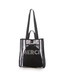 UNBILLION カシュカシュ cachecache / オーバープリントメッシュ2ハンドルトート