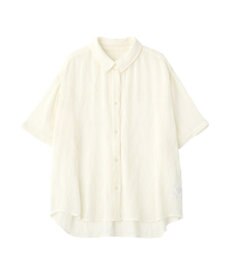 earth music&ecology ランダムプリーツシャツ