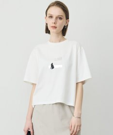 ICB ロゴTEE（猫モチーフ）