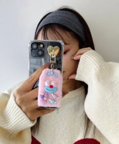 WEGO ミニラッキーチャームモンスターぬいぐるみキーホルダー