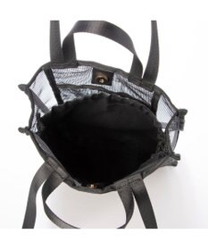 UNBILLION カシュカシュ cachecache / オーバープリントメッシュ2ハンドルトート