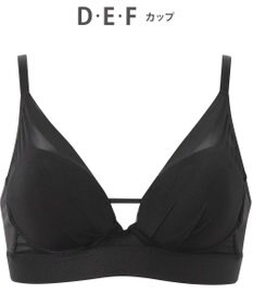 WACOAL ノンワイヤーブラ 【重力ケアブラ】 バストを重力から守る まる胸をキープ サイドのラインすっきり Gカップまで対応 大きいサイズ レディース BXB114 /ワコール