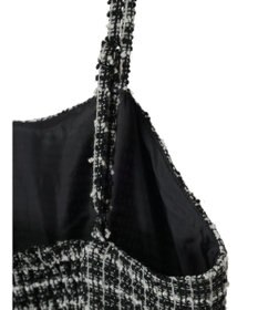 earth music&ecology ツイードキャミチュニック