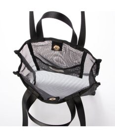 UNBILLION カシュカシュ cachecache / オーバープリントメッシュ2ハンドルトート