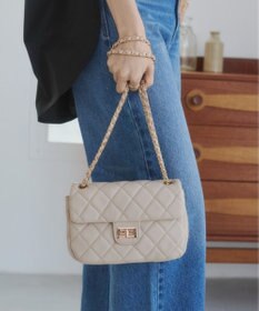 WEGO 【ANGIE VINTAGE】キルティングショルダーBAG