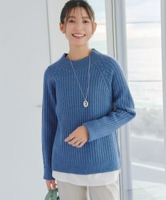 Tiaclasse メランジケーブルラグラントップス