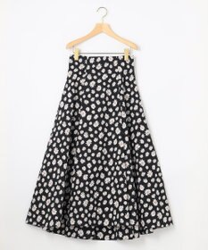 組曲 L 【組曲×setsuko sagittaire】ストレッチプリントスカート