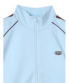 earth music&ecology スポーティー袖ラインブルゾン