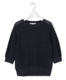 23区 S 【先行予約】ピュアリネン パフスリーブ ニット