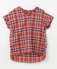 ANY 【洗える】イージーケアチェック ブラウス