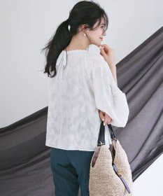 23区 VIOLAd'ORO ラフィア トートバッグ