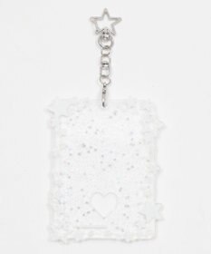 WEGO 【痛バ＆推し活】キラキラスターカードホルダーキーホルダー