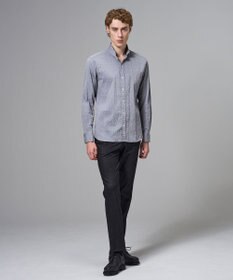 JOSEPH HOMME 新柄【オリジナル素材】ラティスジャガードストレッチ　ウィングカラーシャツ