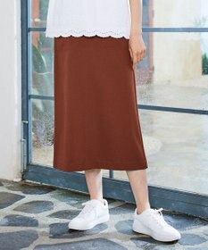 J.PRESS LADIES 【洗える】ライトカルゼハイゲージ スカート